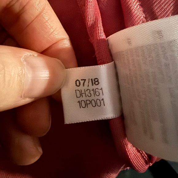 Adidas 3 White Stripes Pink Track Jacket Size Large - Picture 5 of 5